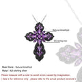 Midnight Majesty Amethyst Pendant Necklace