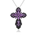 Midnight Majesty Amethyst Pendant Necklace